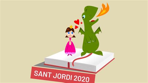 Sant Jordi 2020: La leyenda de Sant Jordi, un dragón, una ...