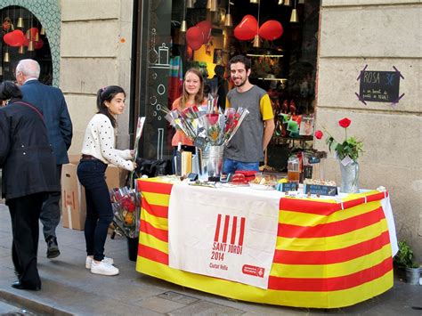 Sant Jordi   a.k.a. Catalan Valentine s Day   Barcelona Blonde
