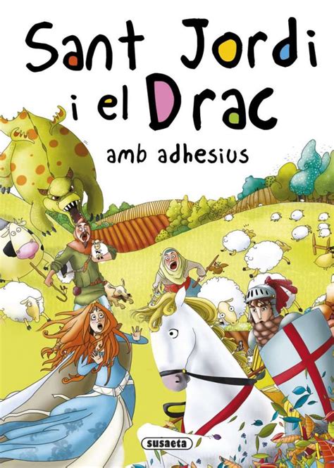 Sant Jordi i el Drac amb adhesius | Editorial Susaeta   Venta de libros ...