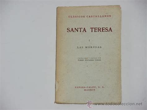 santa teresa: las moradas  prólogo y notas de t   Comprar en ...