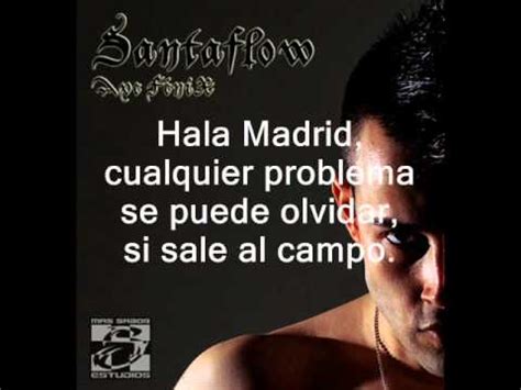 Santaflow   Hala Madrid  Letra    YouTube