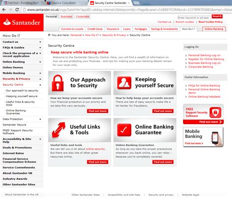 Santander Online Banking   SEONegativo.com
