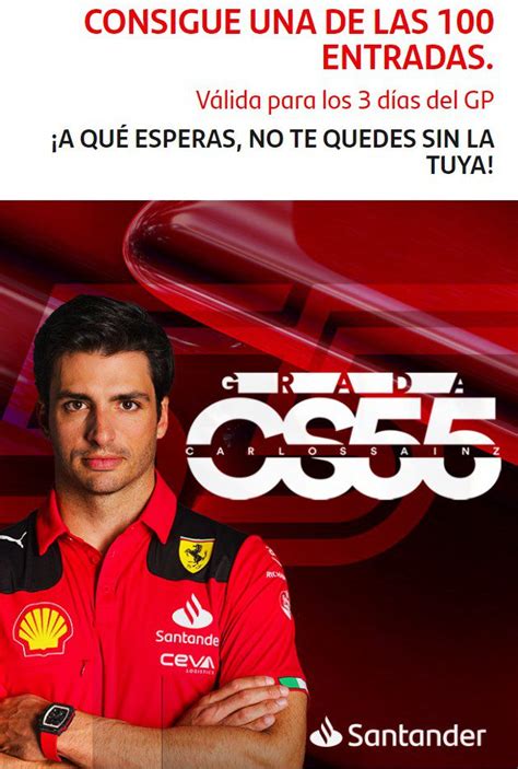 Santander sortea 100 entradas de 3 días al GP de España 2023 de la ...