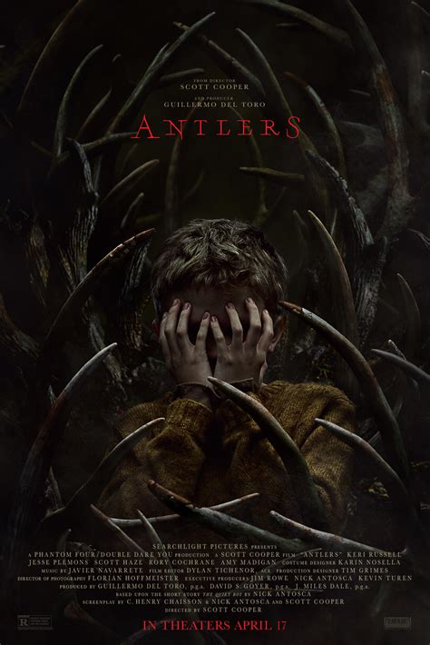“Antlers”, la nueva producción de terror de Guillermo del Toro