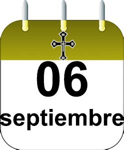 Santoral 6 de septiembre   Calendario