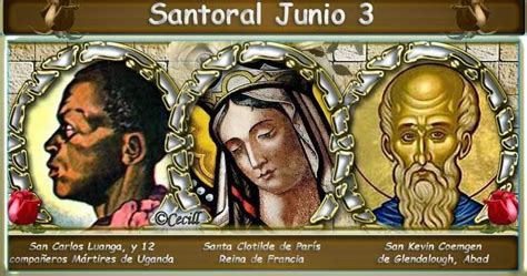 Santoral: Santoral del 3 de Junio