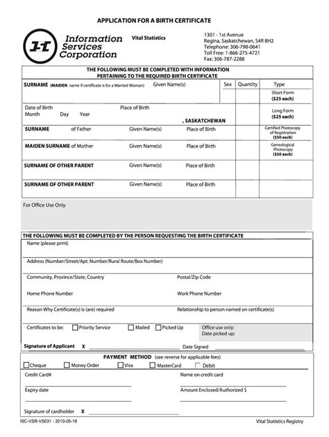 Saskatchewan Birth Certificate   Fill Online, Printable ...