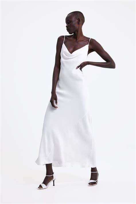 SATIN CAMISOLE DRESS | Zara slip dress, Camisole dress, Slip dress