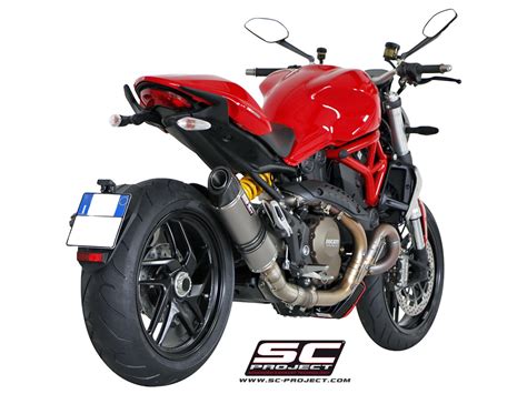 SC Project Exhaust Ducati Monster 1200 / S Oval Silencer ...