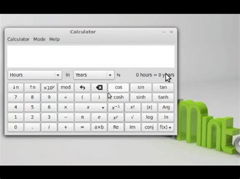 Scientific Calculator For Linux Mint   YouTube