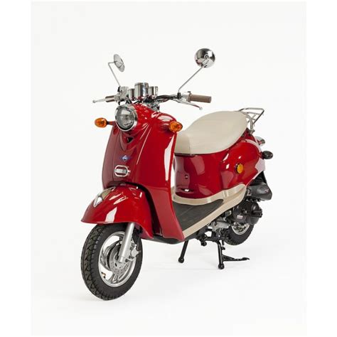 Scooter ROUGE RETRO 50cc ZN50QT A