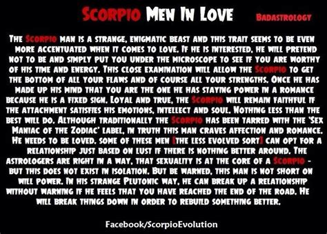 Scorpio Man in Love. #Scorpio #Zodiac #Astrology For more ...