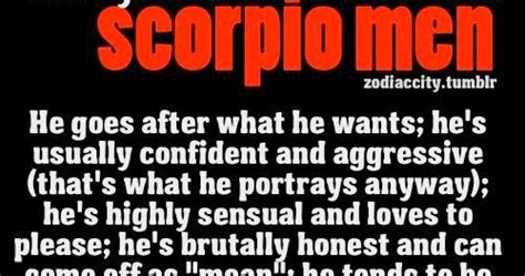 Scorpio Men Traits | Scorpio Quotes