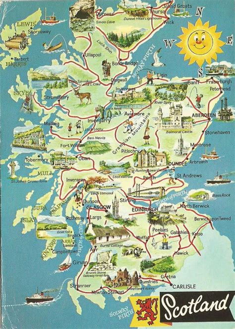 Scotland, illustrated.   Maps on the Web