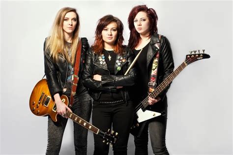 Scots all girl rock band plucked from obscurity to back ...