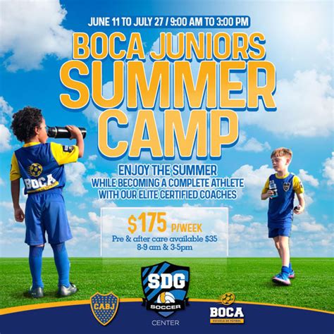 SDG Soccer – Boca Juniors Scoccer School