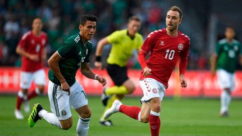 Se termina el partido, México pierde 0 2 ante Dinamarca ...