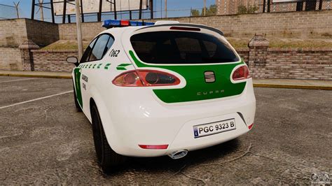 Seat Cupra Guardia Civil [ELS] para GTA 4