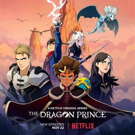 Sección visual de El príncipe dragón  Serie de TV ...