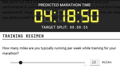 See How Fast You Would Run A Marathon With This Calculator