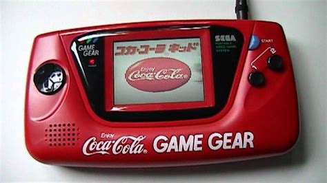 Sega Game Gear Coca Cola 068   YouTube