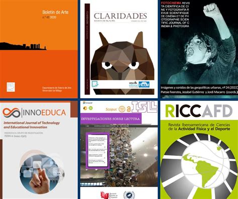 Seis revistas editadas por la Universidad de Málaga, en el JCR 2021 ...