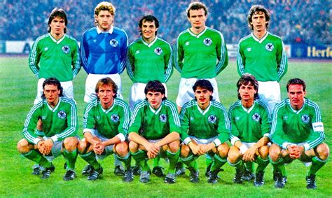 SELECCIÓN DE ALEMANIA FEDERAL en la temporada 1985 86