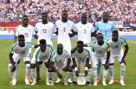 Selección de Senegal Mundial Rusia 2018   AlAirelibre.cl