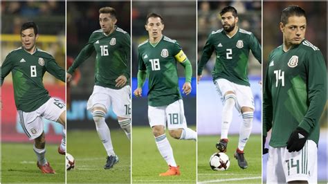 Selección Mexicana: Los cinco mejores jugadores del Tri en ...