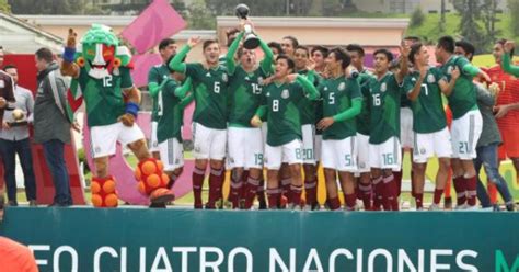 Selección Mexicana Sub 17 es Campeón del Torneo 4 Naciones ...