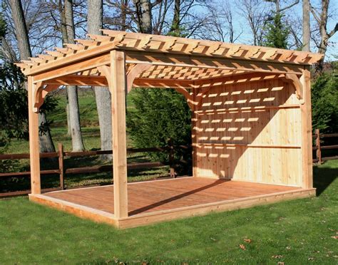 Self Contained DIY Pergola Kit Desgin no. 4 | Awesome wooden Garden ...