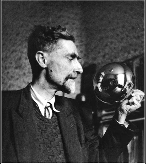 Self Portrait in Spherical Mirror, M C Escher c. 1935 # ...