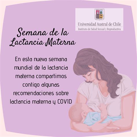 Semana Lactancia Materna: Recomendaciones sobre Lactancia y Covid 19 ...