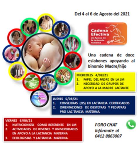 Semana Mundial de la Lactancia Materna prepara la UC