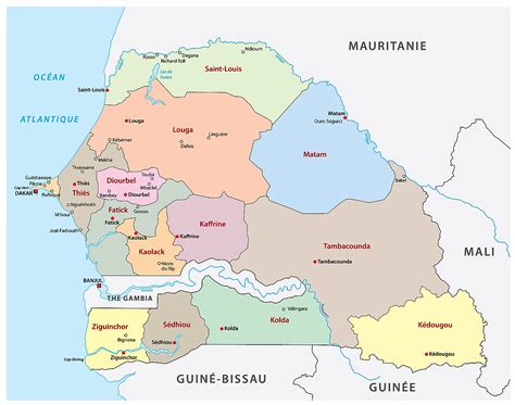 Senegal Maps & Facts   World Atlas