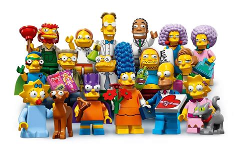 Series 2  The Simpsons  Lego Minifigures Extend Comic Book ...