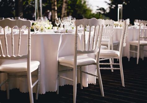 Servicio de alquiler de mobiliario para bodas y eventos en Murcia