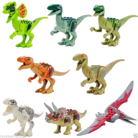 Set De 8 Dinosaurios Compatible Con Lego   $ 469.00 en Mercado Libre