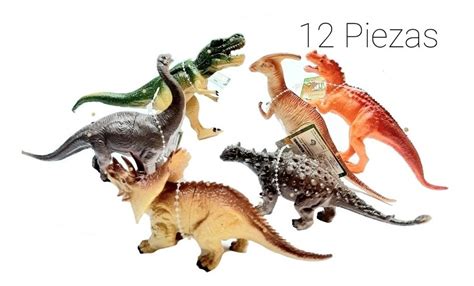 Set De Dinosaurios De Juguete 12 Piezas | Envío gratis