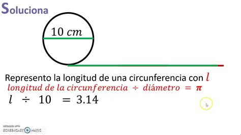 Sexto U6 1.3 Cálculo de la longitud de una circunferencia   YouTube