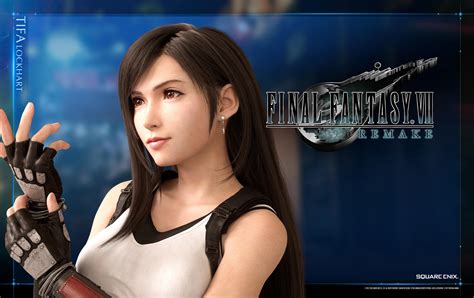 《Final Fantasy 7 Remake》官方放出蒂法Wallpaper   香港手機遊戲網 GameApps.hk