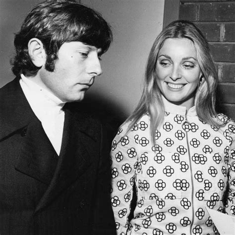 Sharon Tate and Roman Polanski at the premiere of  Rosemary s baby ...