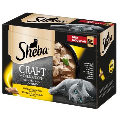 Sheba Craft Collection 12 x 85 g en sobres para gatos en ...