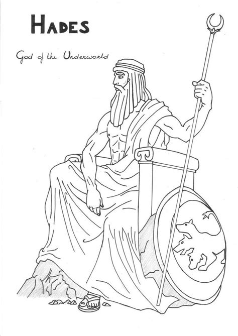 Sheenaowens: Greek Gods Coloring Pages