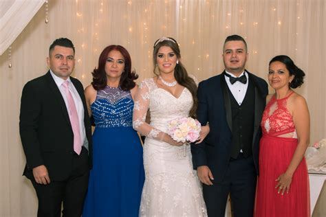 Sherill Rodríguez y Elmer Reyes celebran su boda