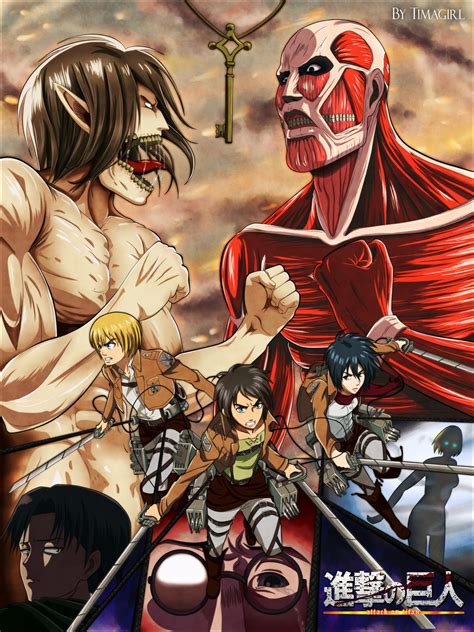 Shingeki no Kyojin   MAX Poster by Timagirl on DeviantArt