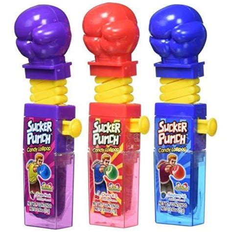 Shop Kidsmania Sucker Punch Candy Lollipop, 12 Count ...