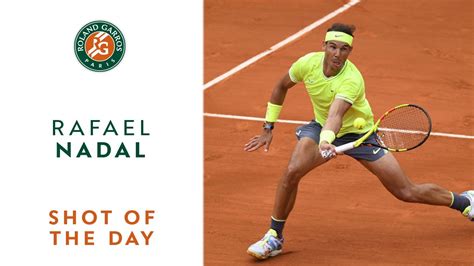 Shot of the Day #13   Rafael Nadal | Roland Garros 2019 ...