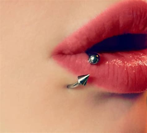 Side Lip Piercing   Its simple to achieve this look: all ...