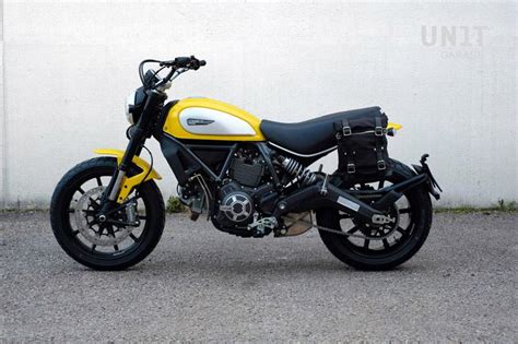 Side Pannier Canvas + Subframe Ducati Scrambler Series